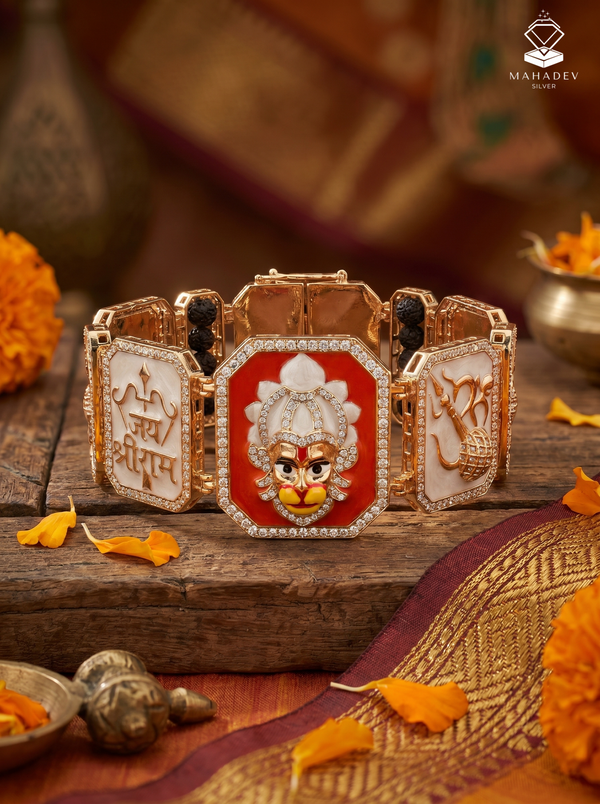 Hanuman Divine Kada Pendant